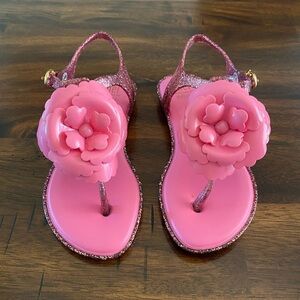 Mel By Melissa Glitter Sandals